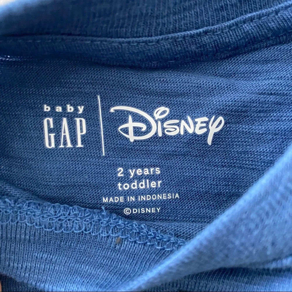 NWT Mickey Mouse Gap Long Sleeve Shirt - Picture 3 of 4